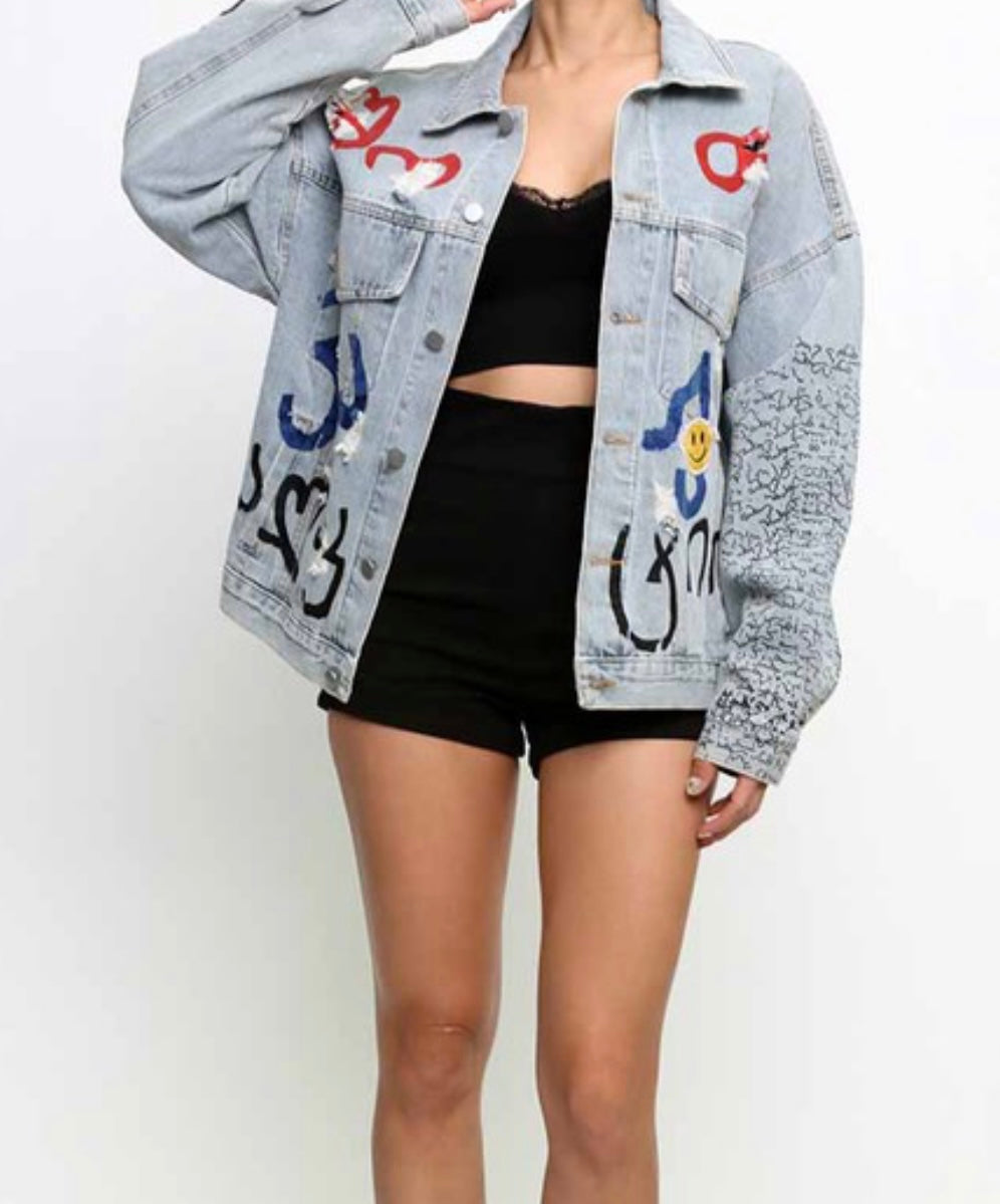 Smiles Denim Jacket